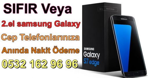  2.el Samsung Galaxy s7 edge alan yerler