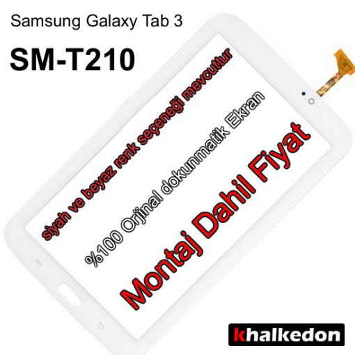  samsung galaxy tab sm-t210 ekran tamiri