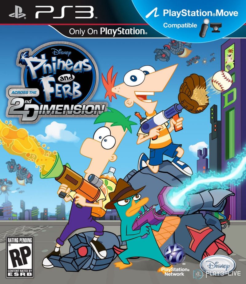 Phineas and Ferb Across the 2nd Dimension