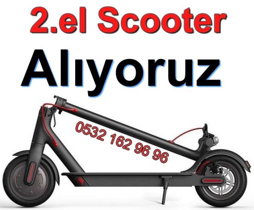  ikinci el scooter alan yerler
