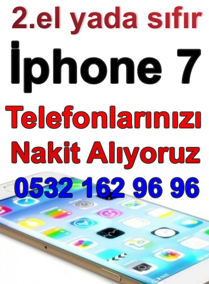  iphone7 2.el nakit alım 